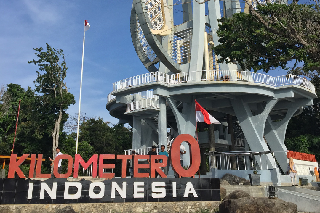 Tugu Nol Kilometer Aceh Sisi Paling Barat Indonesia