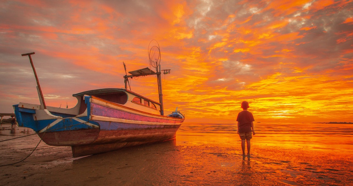 5 Pantai Memukau Di Toboali Pesona Indonesia