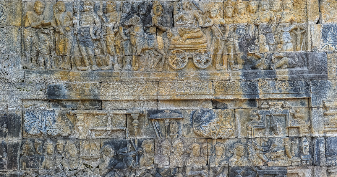 Makna Kehidupan Dalam Pahatan Relief Di Candi Borobudur