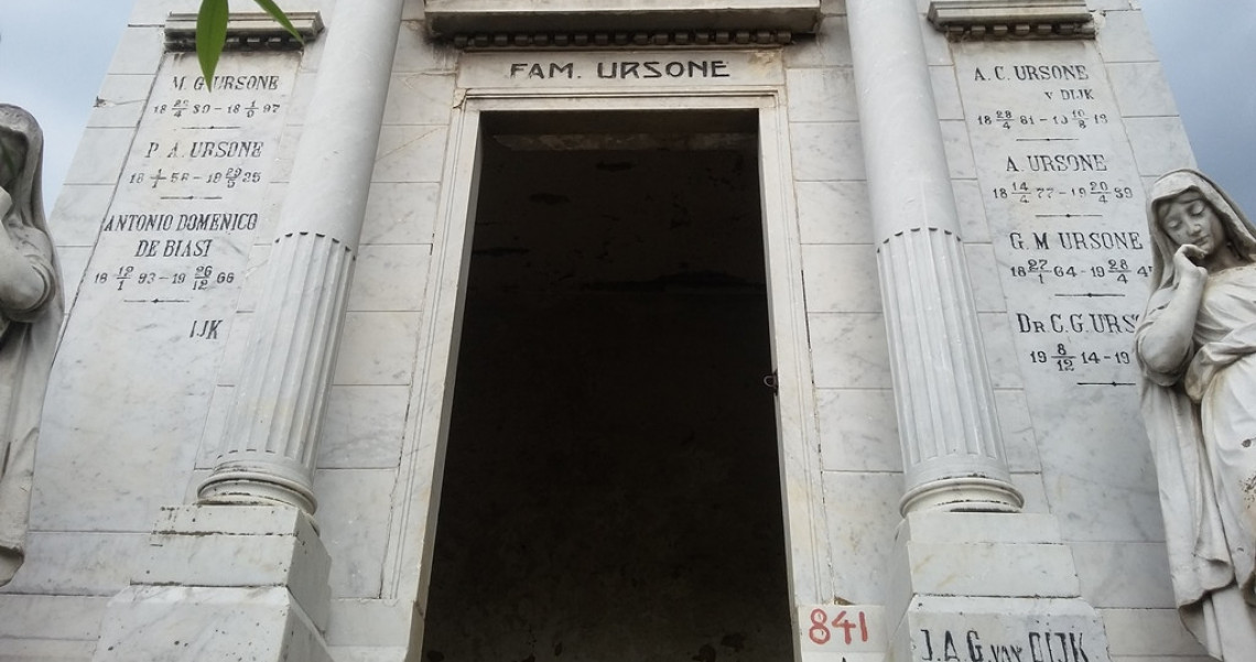 Mausoleum Ursone Keluarga Italia Pertama Yang Menetap Di Priangan