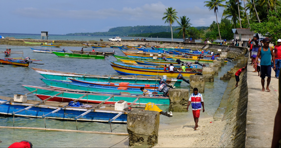 Melirik Pantai Bosnik Pesona Pesisir Biak Pesona Indonesia