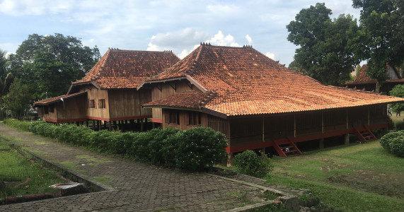 Museum Bala Putra Dewa Palembang Menyimpan Rumah Limas 