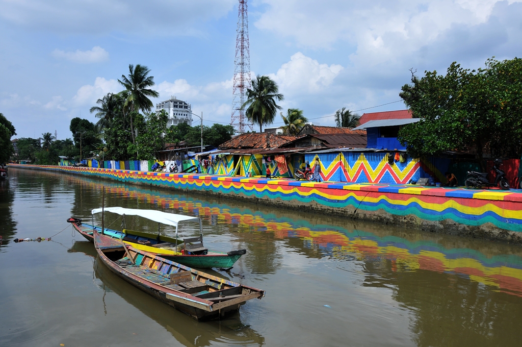 Wajah Indah Wisata Air Sungai Sekanak Palembang Pesona